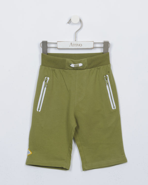 Picture of YF847 BOYS COTTON BERMUDA WITH SIDE ZIP